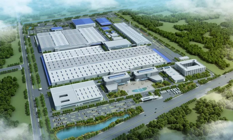 Steel Express Delivery Distribution Center Construction