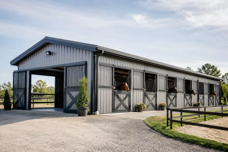 Steel Isakhelo Horse Ulwakhiwo oluzinzileyo