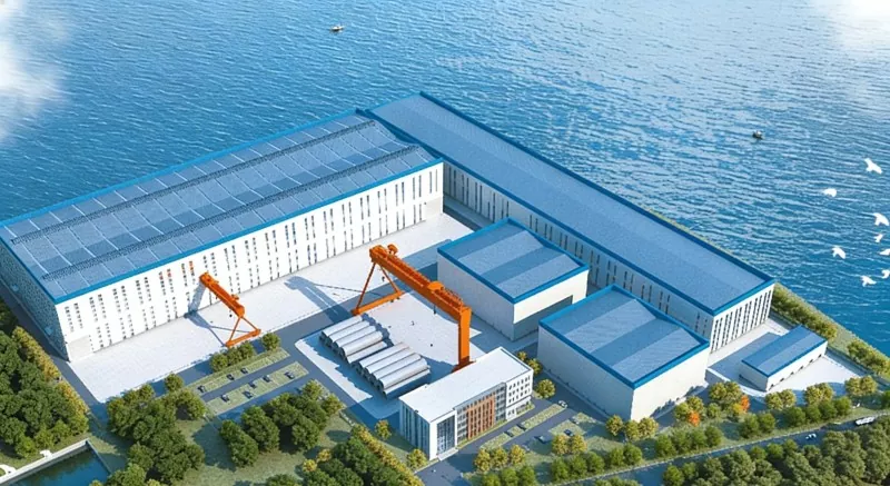 Ulwakhiwo lweNsimbi kwi-Offshore Wind Power Factory