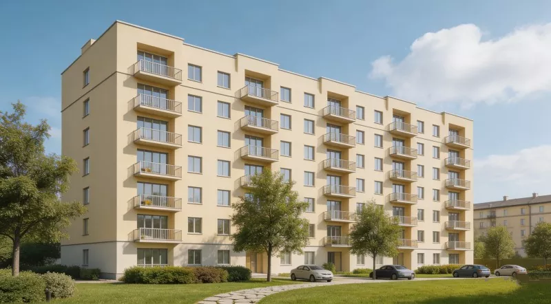 Isakhiwo sentsimbi Isakhiwo seApartment sikaTitshala